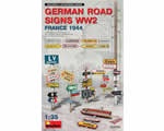 German Road Signs WWII (France 1944) 1:35 miniart MNA35600