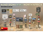 Road Signs WWII North Africa 1:35 miniart MNA35604