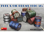 Fuel - Oil Drums 1930-50s 1:35 miniart MNA35613