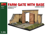 Farm Gate w/Base 1:35 miniart MNA36034