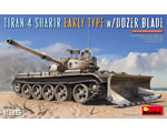 Tiran 4 Sharir Early Type w/Dozer Blade 1:35 miniart MNA37044