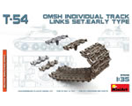 T-54 OMSH individual track links set Early Type 1:35 miniart MNA37046
