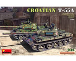 Croatian T-55A 1:35 miniart MNA37088