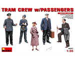 Tram Crew w/Passengers 1:35 miniart MNA38007