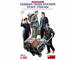 German Train Station Staff 1930-40s 1:35 miniart MNA38010