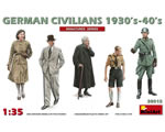 German Civilians 1930's-1940's 1:35 miniart MNA38015
