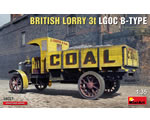British Lorry 3t LGOC B-Type 1:35 miniart MNA38027