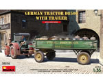 German Tractor D8506 with Cargo Trailer 1:35 miniart MNA38038