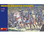 French Mounted Knights XV Century 1:72 miniart MNA72007