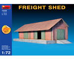 Freight Shed (Multicolored kit) 1:72 miniart MNA72029