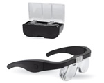 LED Magnifier Glasses with 4 Lenses modelcraft LC1790USB