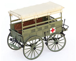 Guns of History Civil War Rucker Ambulance 1:16 modelexpo MS4017