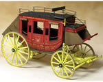 Model Trailways Concord Stagecoach 1:12 modelexpo MS6001