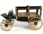 Model Trailways 1895 Horse-drawn Hearse Wagon 1:12 modelexpo MS6009