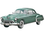 '50 Oldsmobile Club Coupe 2'n 1 1:25 monogram MG14254