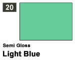 Vernice sintetica Semi Gloss 020 Light Blue (10 ml) mrhobby G020