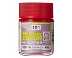 Mr.Metallic Color GX Clear Rouge (18 ml) mrhobby GX121