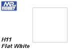 H11 Flat White (10 ml) mrhobby H011
