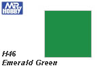 H46 Emerald Green Gloss (10 ml) mrhobby H046