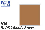 H66 RLM79 Sandy Brown Semi-Gloss (10 ml) mrhobby H066