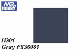 H301 Gray FS36622 Semi-Gloss (10 ml) mrhobby H301