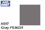 H317 Gray FS36231 Flat (10 ml) mrhobby H317