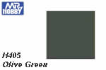 H405 Olive Green Flat (10 ml) mrhobby H405