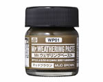 WP01 Mr.Weathering Paste Mud Brown (40 ml) mrhobby WP01