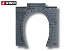 Portale tunnel binario singolo 11x11 cm (2 pz) HO noch NH60010