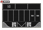 Fondo stradale parcheggio asfaltato 220x140 mm (2 pz) HO noch NH60718