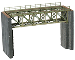 Ponte in acciaio a scartamento ridotto H0m-H0e noch NH67038