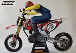 Moto Elettrica Rc Supermotard 1:4 Std - No elettronica nuovafaor C100