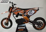 Moto Elettrica Rc Supermotard 1:4 Factory - No elettronica nuovafaor C101