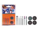 Kit accessori per incisioni (10 pz) pgmini M8210