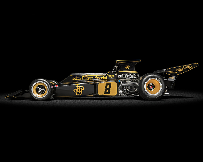 Lotus 72D - 1972 British GP - Emerson Fittipaldi 1:8 pocher HK114