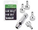 Airbrush Quick Release Disconnector Kit BD-117K with 5 Pieces G1/8