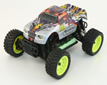 Automodello Monster Truck 4WD 1:16 2,4 GHz Grigio RTR radiokontrol RKO1500-01