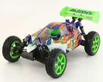 Automodello Buggy Advance 4WD 1:8 2,4 GHz Bianco/Blu RTR radiokontrol RKO2400-02