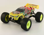 Automodello Truggy Advance 4WD 1:8 2,4 GHz Giallo/Rosso RTR radiokontrol RKO2600-01