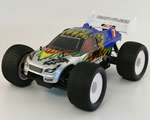 Automodello Truggy Advance 4WD 1:8 2,4 GHz Bianco/Blu RTR radiokontrol RKO2600-02