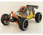 Automodello Buggy 4WD 1:5 2,4 GHz Giallo/Nero RTR radiokontrol RKO2950-01