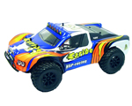 Automodello Safari Truck 4WD 1:18 2,4 GHz Blu/Arancio RTR radiokontrol RKO4200-02