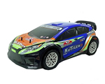 Automodello Rally Truck 4WD 1:10 2,4 GHz Arancio/Blu RTR radiokontrol RKO610-01