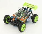 Automodello Buggy 4WD 1:16 2,4 GHz Arancio/Nero RTR radiokontrol RKO900-01