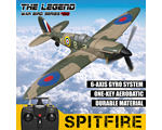 Aeromodello Spitfire w/Xpilot One Key Aerobatic Stabilization System Perfect for Beginners RTF radiokontrol VOL76112R