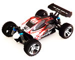 Automodello Buggy 4WD 1:18 2,4 GHz Rossa RTR radiokontrol WLTA959R