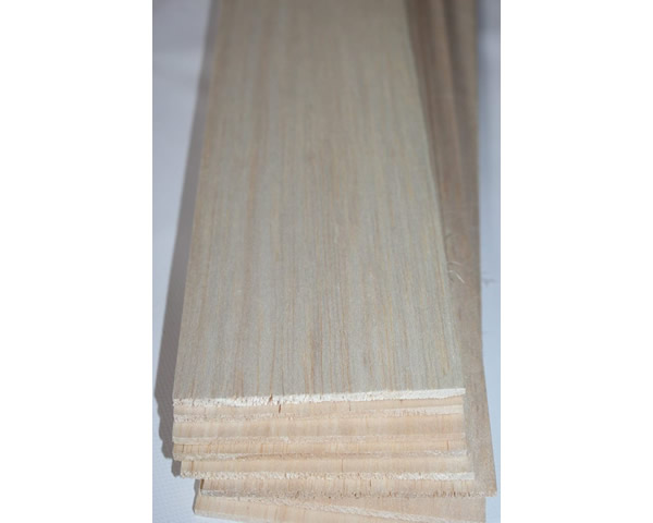 Tavoletta Balsa 1,5x100x1000 mm