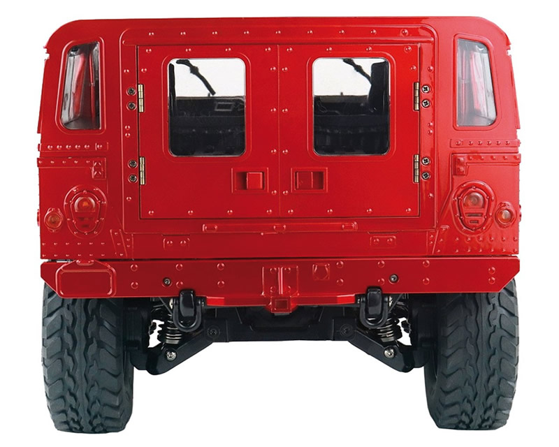 Automodello Hummer H1 1:10 4WD RTR Red radiosistemi CHG415R
