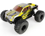 Automodello Volcano Monster Truck 1:10 4WD RTR Yellow radiosistemi HBX10683Y