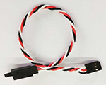 Prolunga Futaba Twisted 22AWG 200 mm con blocco radiosistemi MAXCFTL2